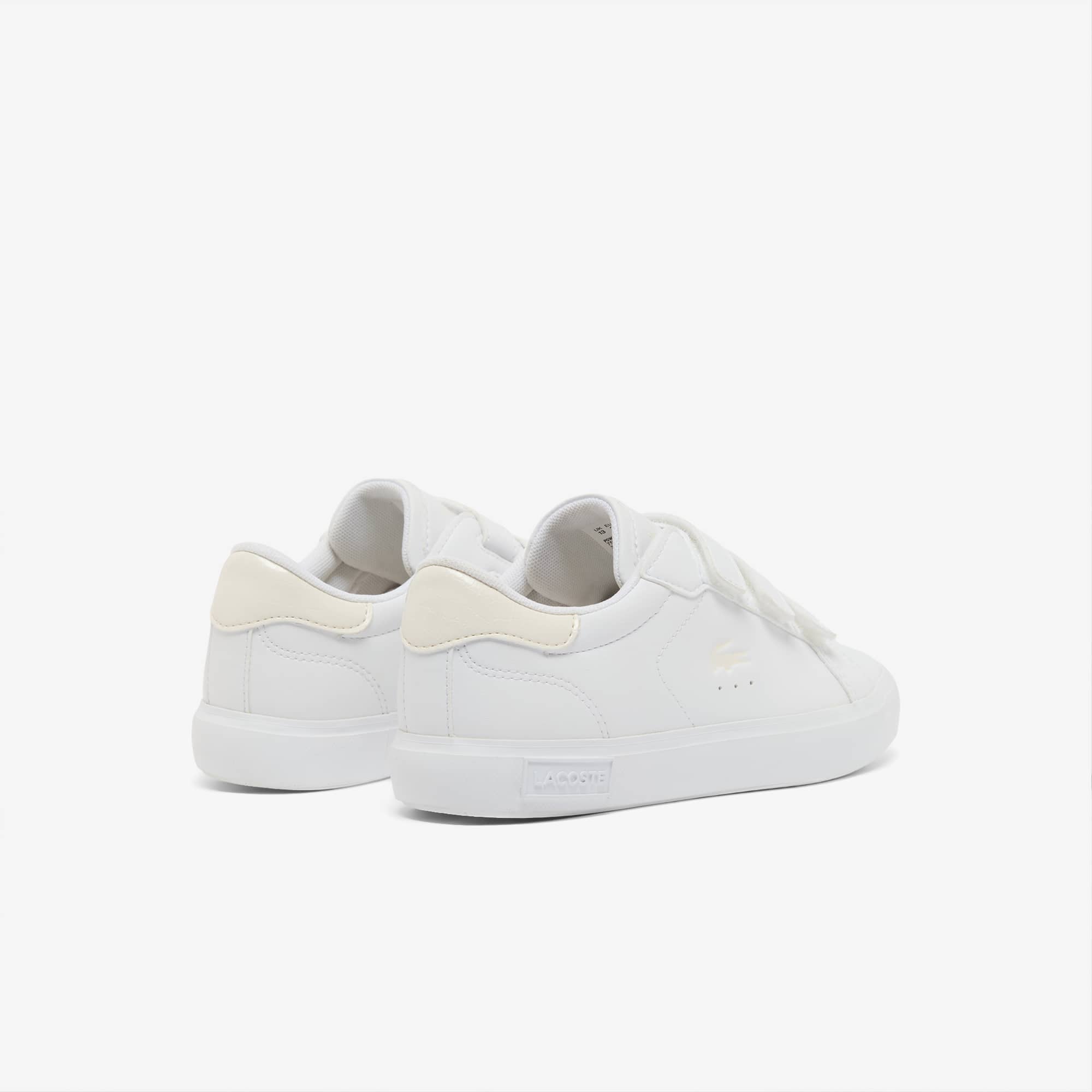 Thumbnail - Lacoste Kinder-Sneakers Powercourt - WHT/OFF WHT Size 32