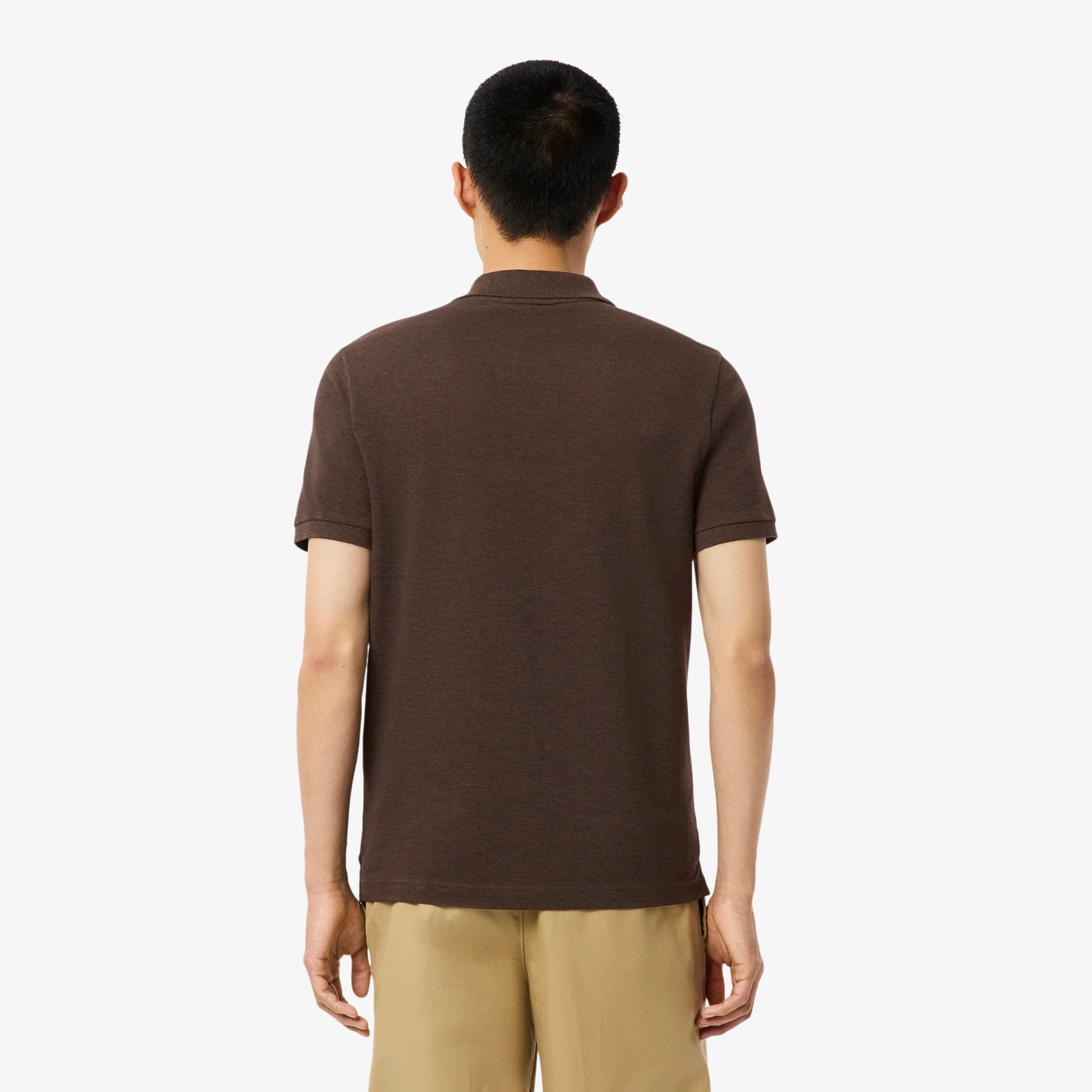 Thumbnail - Lacoste Slim Fit-Polohemd L.12.12 aus Piqué - Burgunder Size M