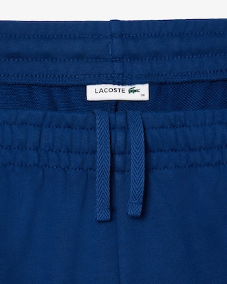 Trainingshose aus Fleece mit Logo