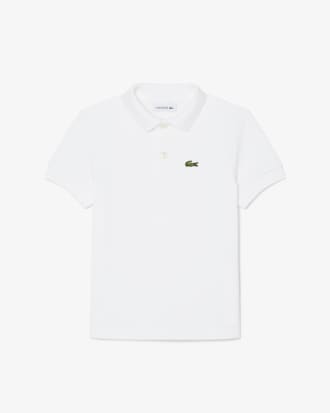 Polohemd aus Petit Piqué