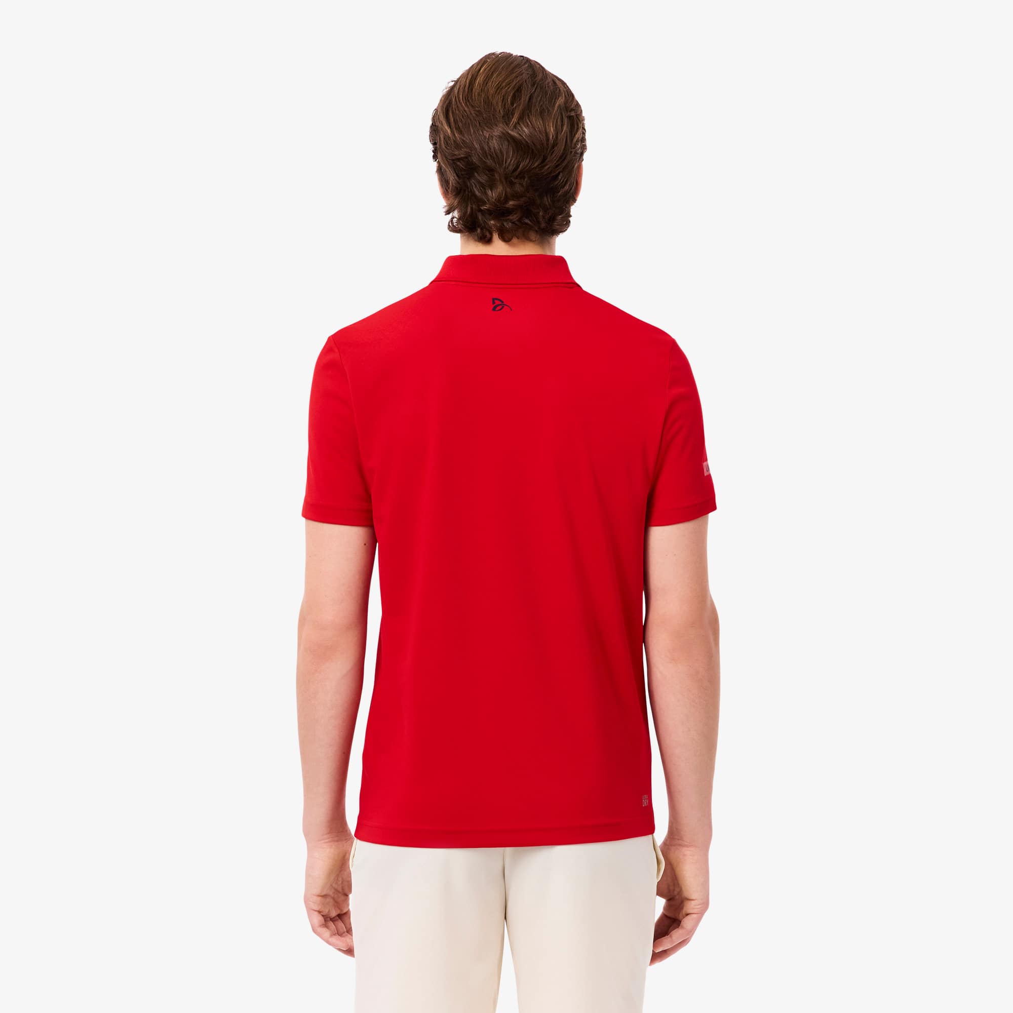 Thumbnail - Lacoste Polohemd Lacoste Tennis x Novak Djokovic - Rot Size L