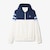 Weiß / Lila / Navy Blau