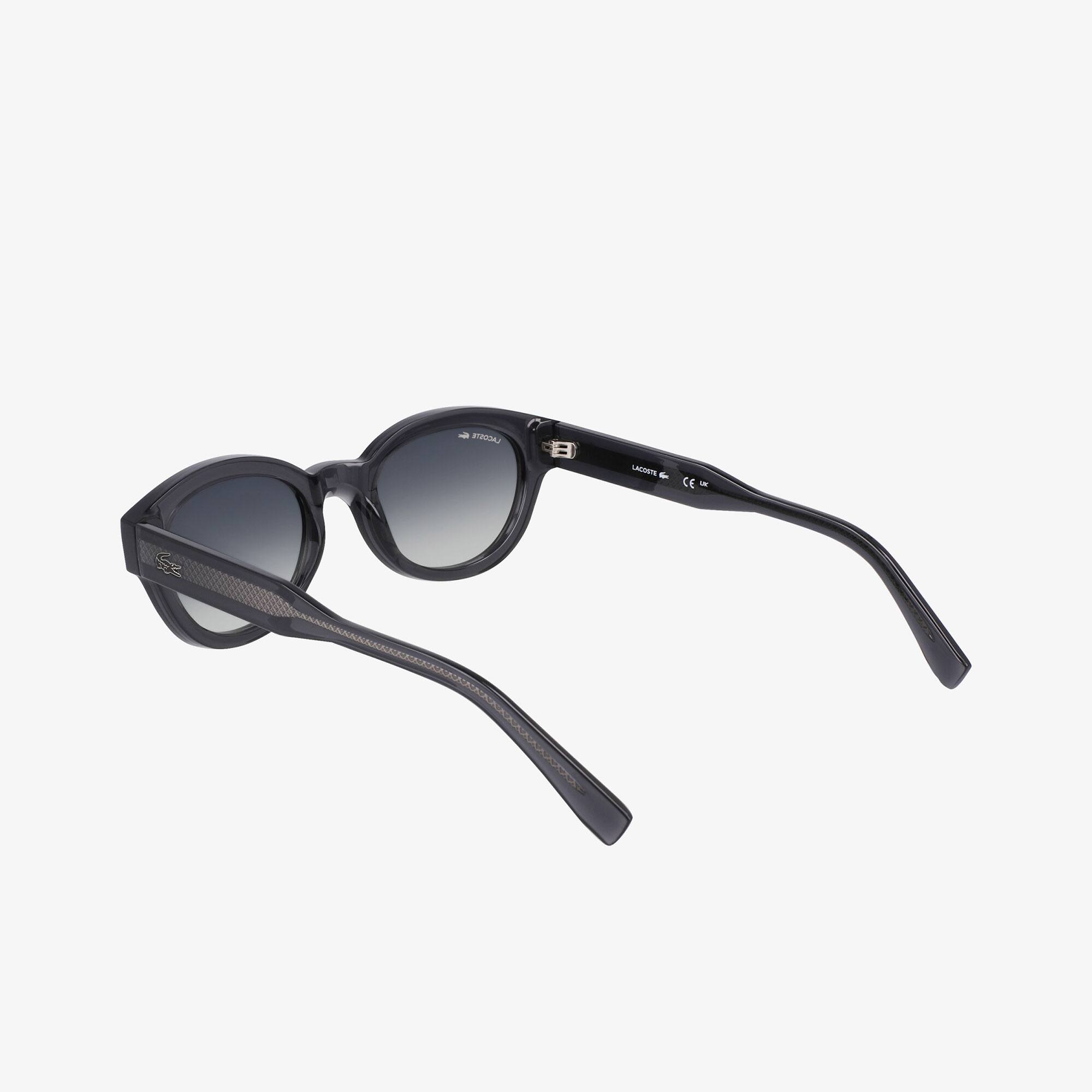 Thumbnail - Lacoste Ovale Sonnenbrille L.12.12 Trim - MATTE SILVER Size One Size
