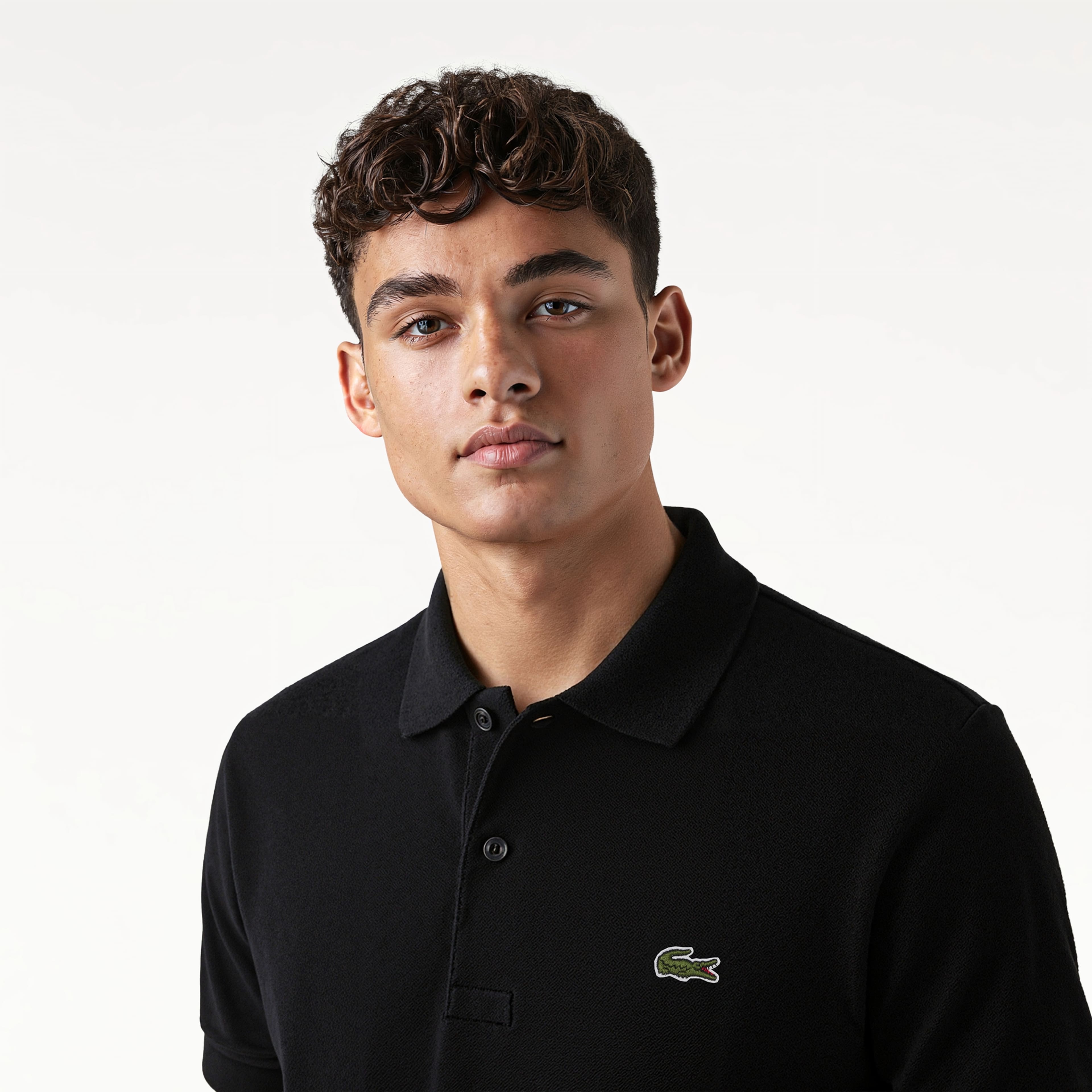 Thumbnail - Lacoste Slim Fit-Polohemd L.12.12 aus Piqué - Weiß Size L