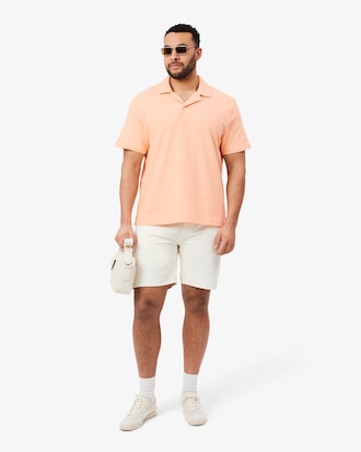 Strukturiertes Classic Fit-Polohemd