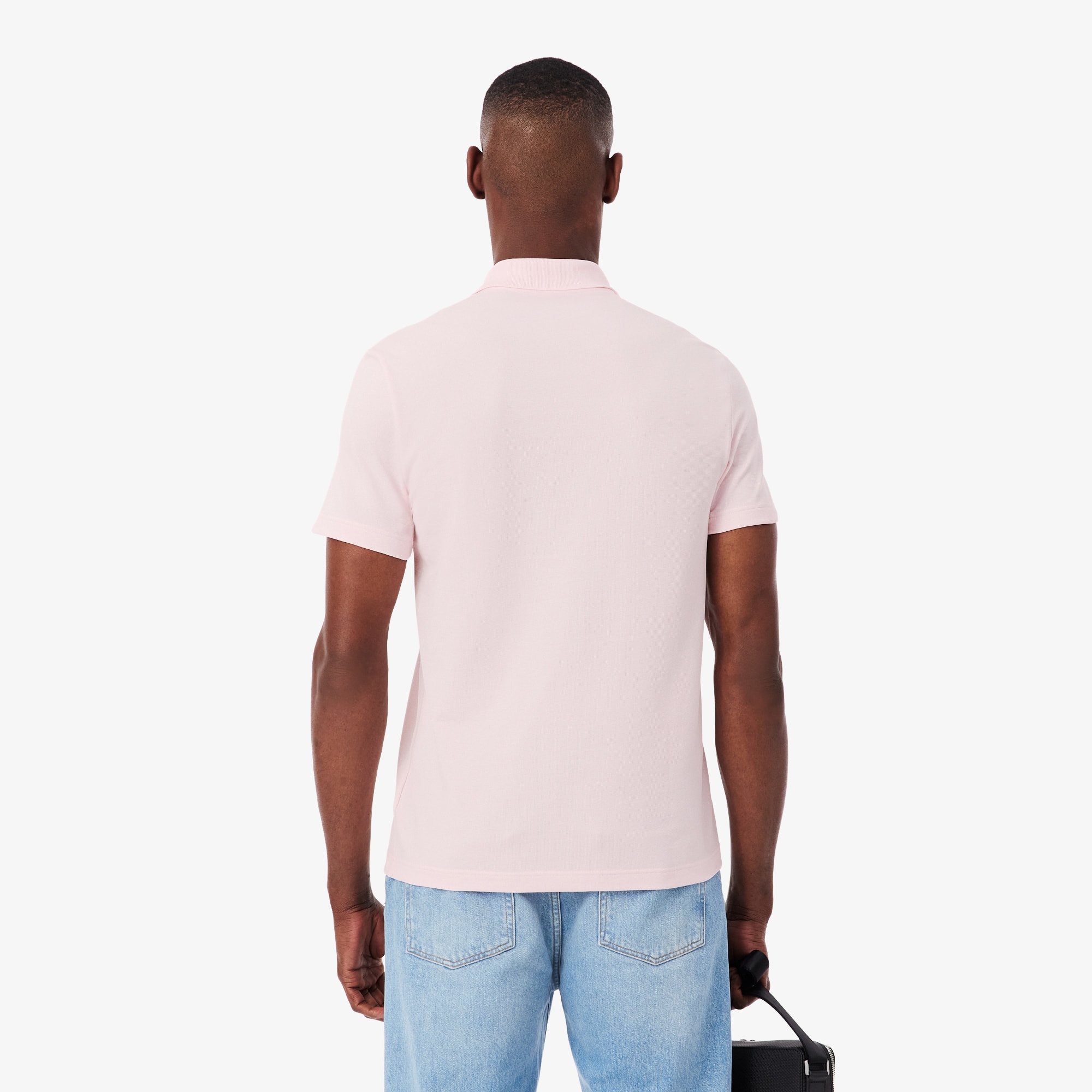 Thumbnail - Lacoste Regular Fit-Polohemd aus Baumwolle - Hellrosa Size M