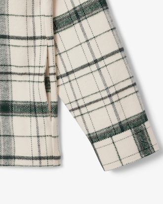 Overshirt aus karierter Baumwolle