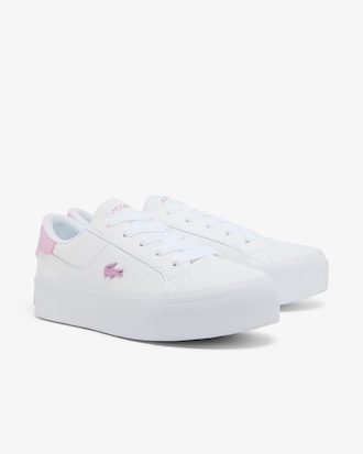 Damen-Sneakers Ziane Platform aus Leder