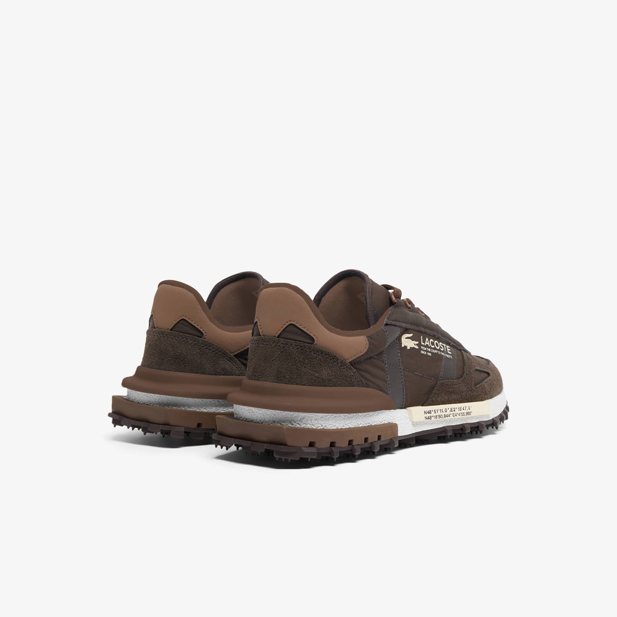 Thumbnail - Lacoste Herren-Sneakers Elite Active - DK BRW/DK BRW Size 47