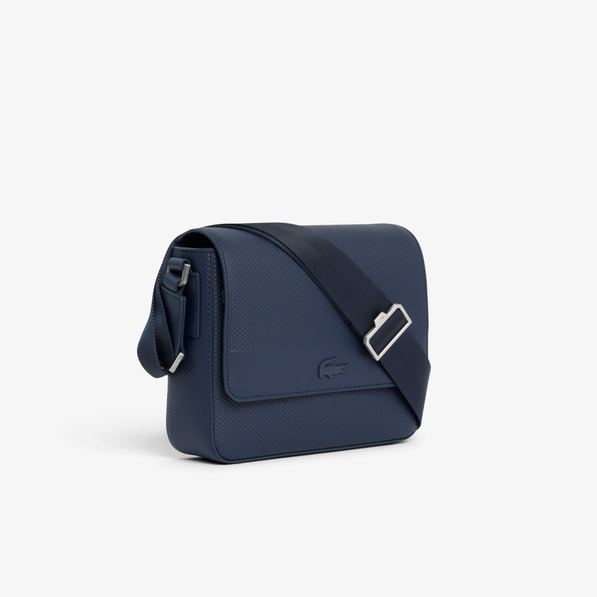 Thumbnail - Lacoste Kuriertasche Chantaco aus Leder - PEACOAT Size One Size