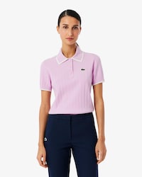 Golf-Pullover mit Polokragen und kurzen &Auml;rmeln