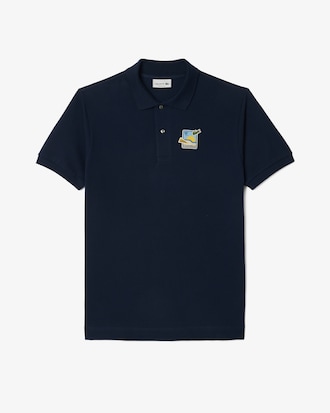 Polohemd L.12.12 Lacoste x Club Med mit Akzent-Badge
