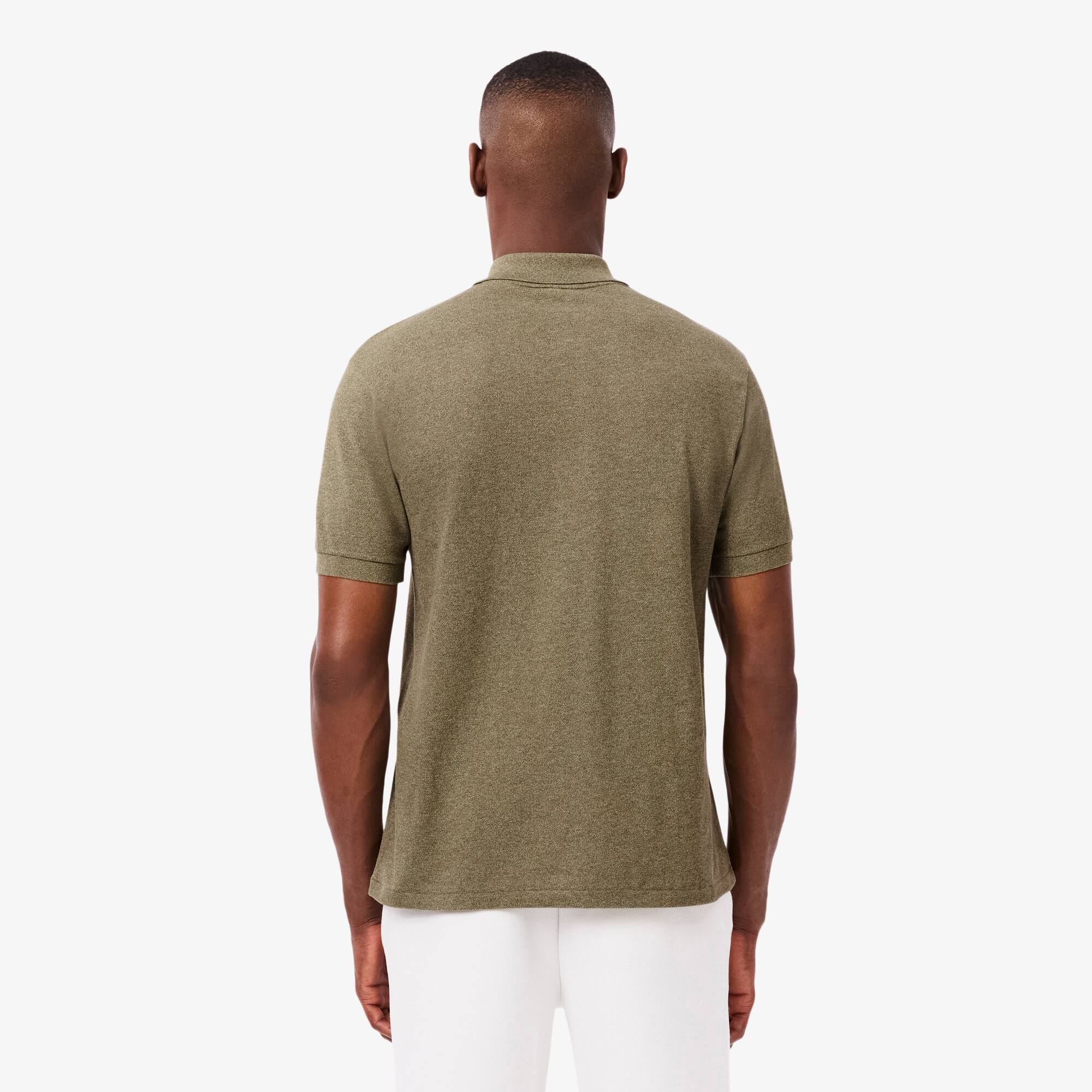 Thumbnail - Lacoste Classic Fit-Polohemd L.12.12 Meliert - Grün Size 11 - 6XL