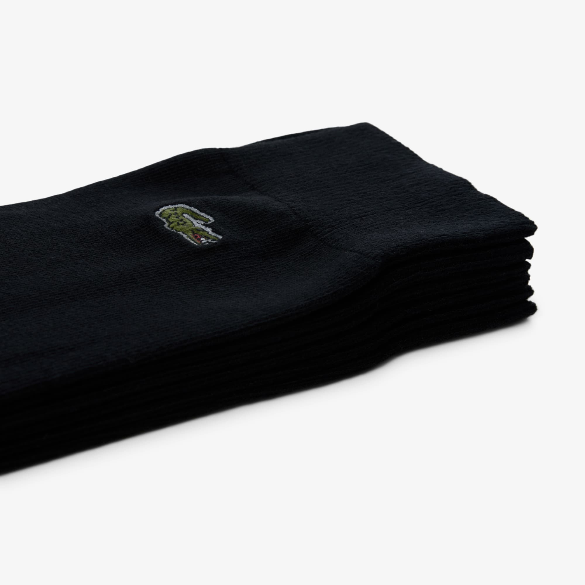 Thumbnail - Lacoste 3er-Pack lange Socken - Schwarz Size 35/38