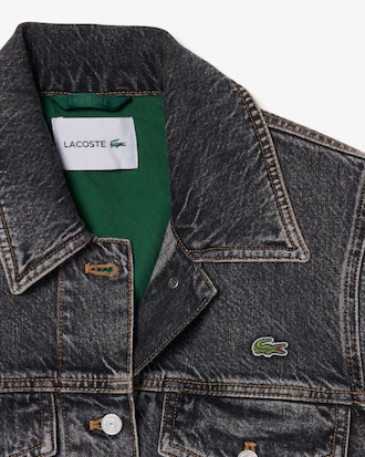 Denim-Jacke aus Baumwolle