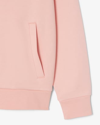 Fleece-Hoodie mit Rei&szlig;verschluss