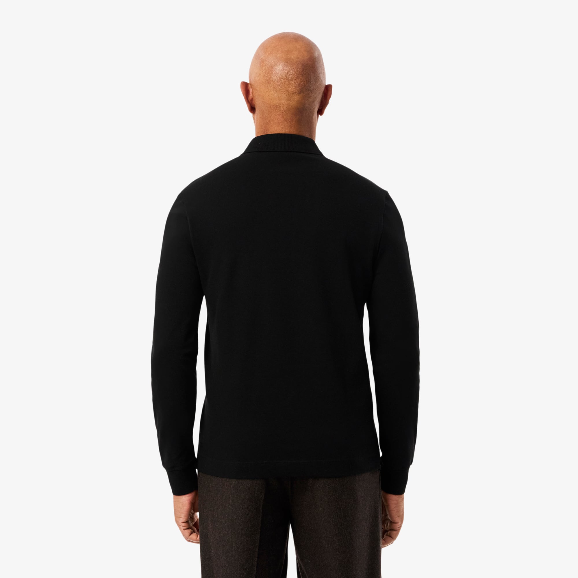 Thumbnail - Lacoste Regular Fit-Polohemd Paris aus Stretch-Piqué - Schwarz Size 6 - XL