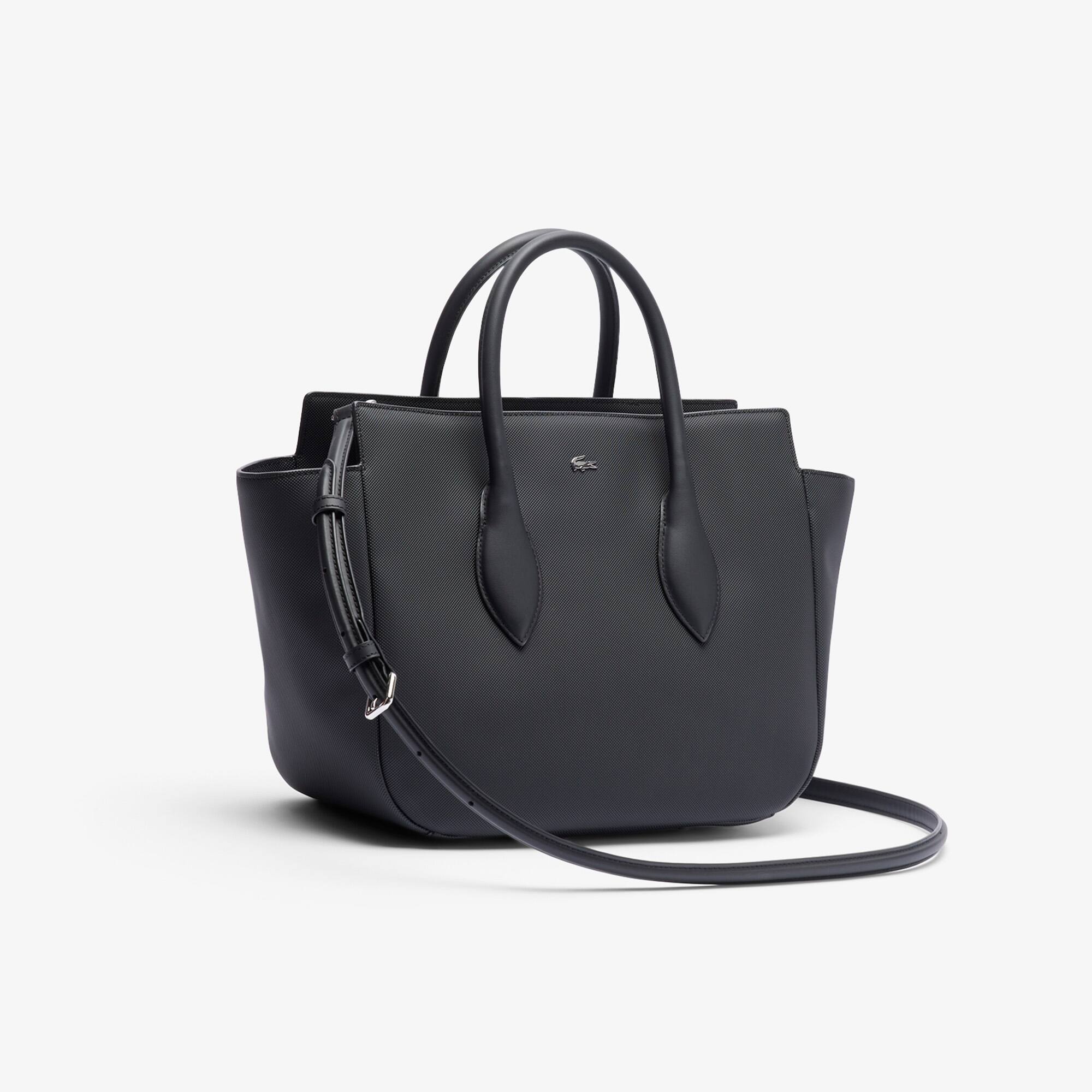 Thumbnail - Lacoste Mittelgroße Handtasche Daily City - BLACK Size One Size