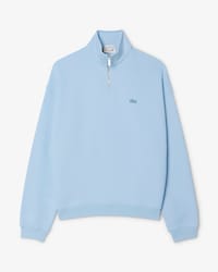 Sweatshirt aus schwerem Fleece mit Reißverschluss und hohem Kragen
