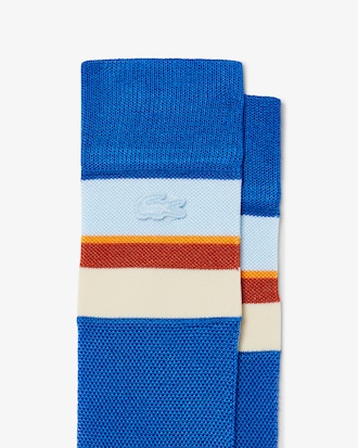 Socken Runway aus durchscheinendem Piqu&eacute;