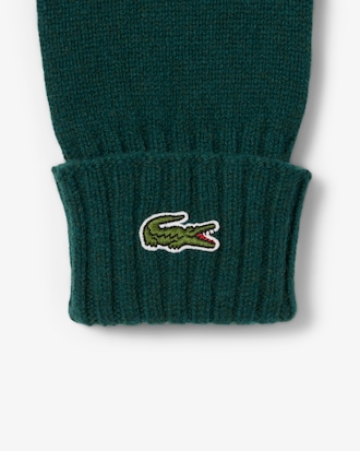 Handschuhe aus Wolljersey