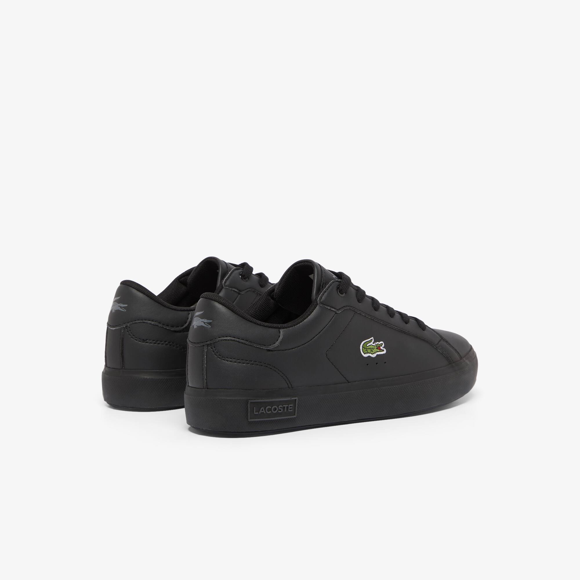 Thumbnail - Lacoste Junior-Sneakers Powercourt - BLACK / BLACK Size 39