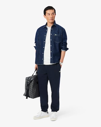 Regular Fit-Trainingshose aus Fleece