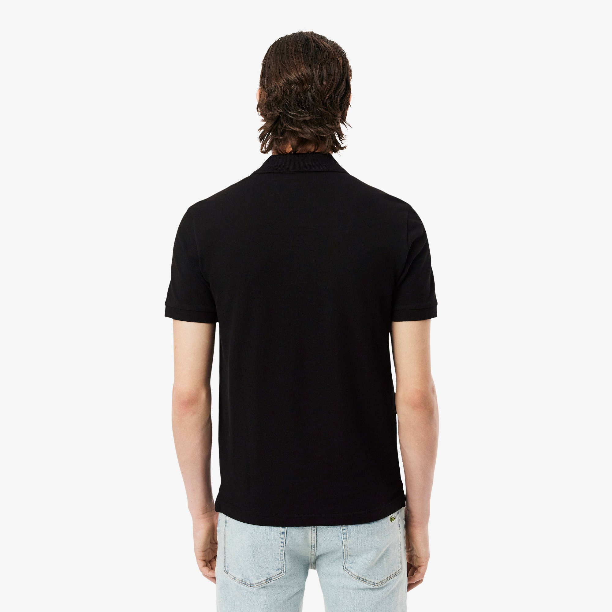 Thumbnail - Lacoste Slim Fit-Polohemd L.12.12 aus Piqué - Schwarz Size 3XL