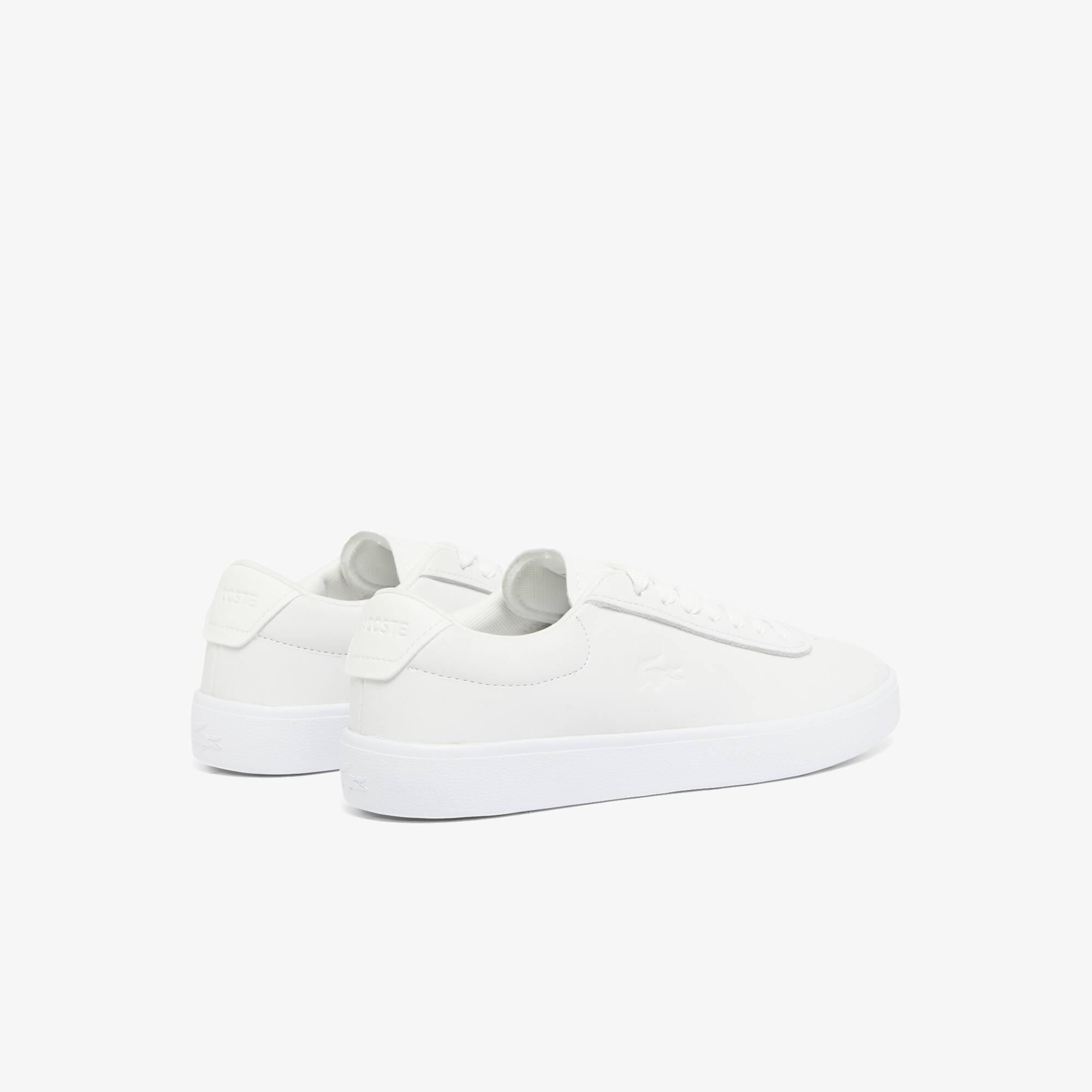 Thumbnail - Lacoste Damen-Sneakers Baseshot Evo aus Leder - WHITE/WHITE Size 40