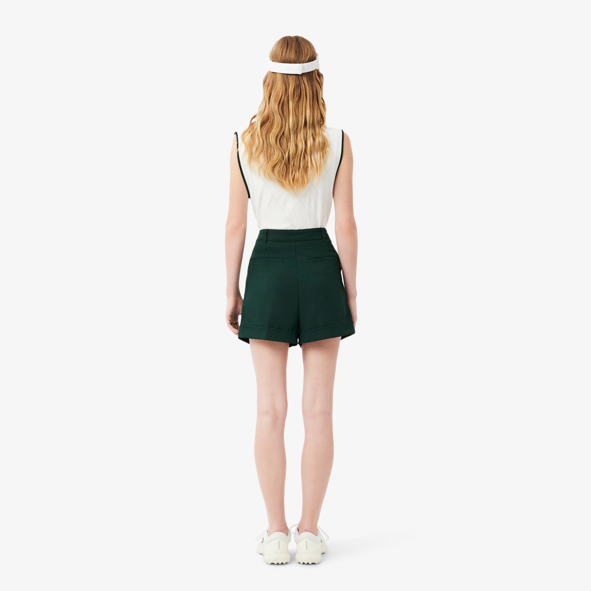 Thumbnail - Lacoste Stretch-Bermudas mit Ultra Dry-Technologie - Sinople Grün Size 42