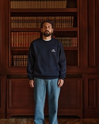 Sweatshirt Lacoste x Lamarel aus Fleece mit Rundhalsausschnitt