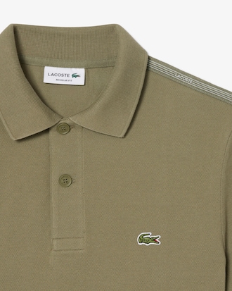 Regular Fit-Polohemd mit Logostreifen