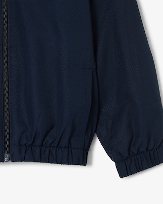 Trainingsanzug aus Diamant-Taft mit Colorblock-Design