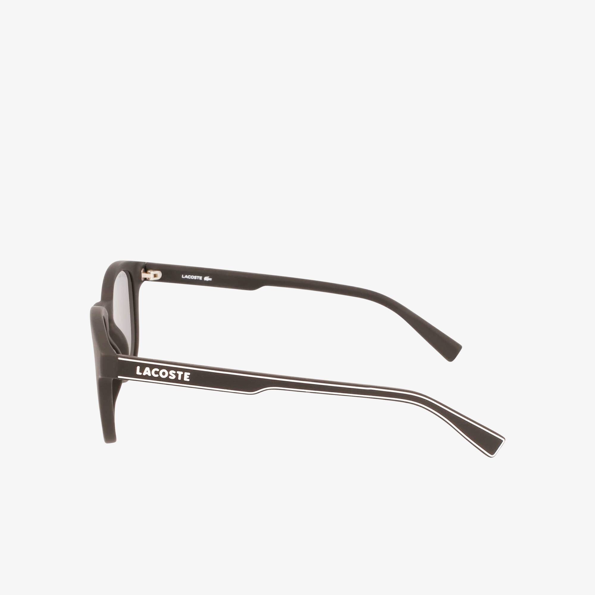 Thumbnail - Lacoste Runde Sonnenbrille Active Line - MATTE BLACK Size One Size