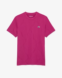 Tennis-T-Shirt aus Jacquard mit Kroko-Print und Ultra-Dry-Technologie
