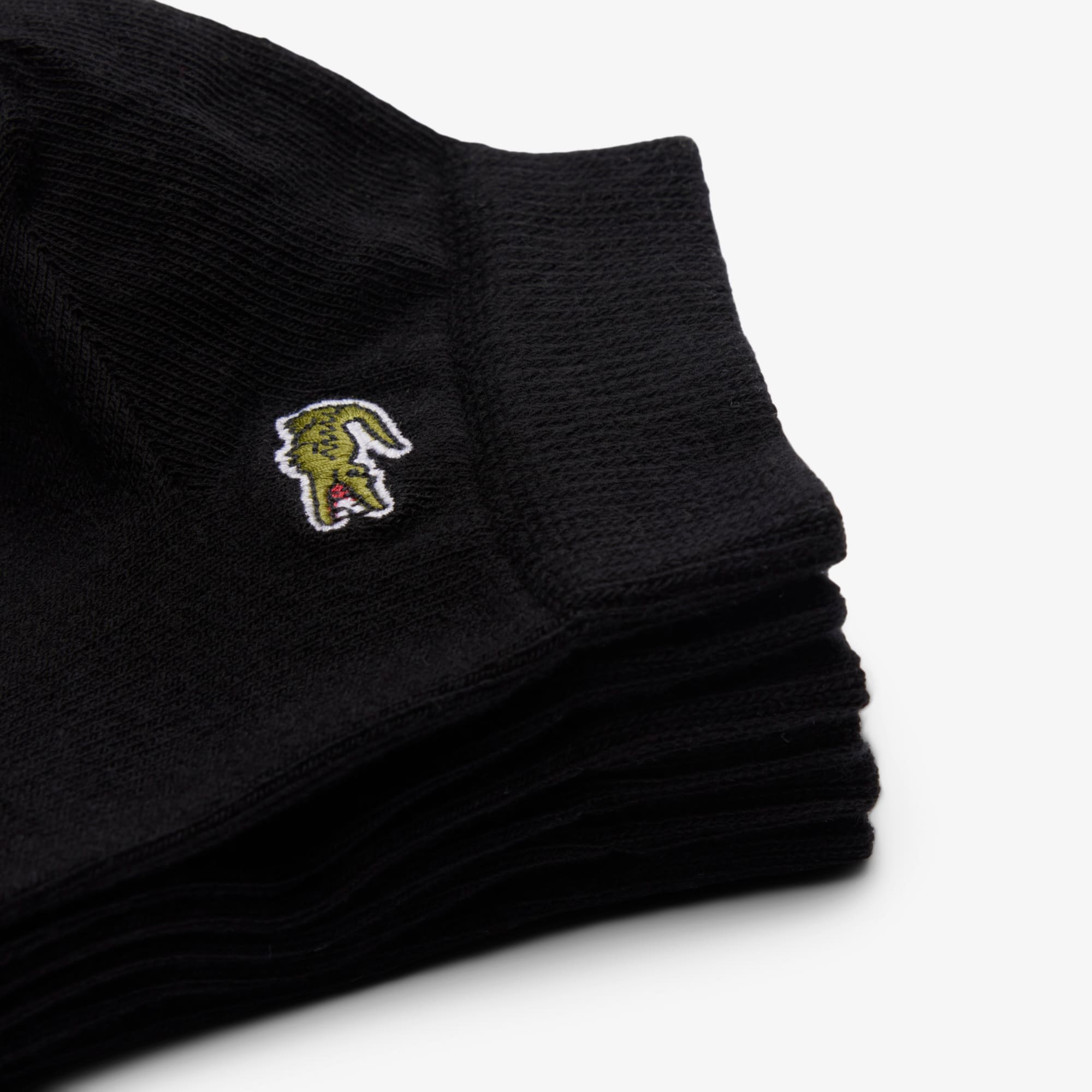 Thumbnail - Lacoste 3er-Pack niedrige Socken - Schwarz Size 43/46