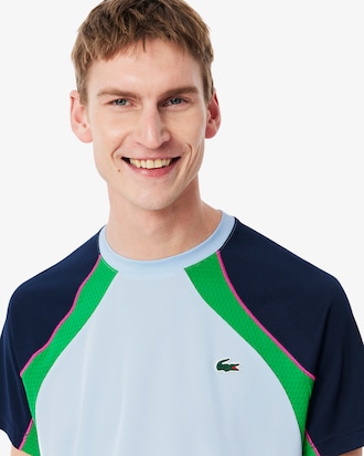 Tennis T-Shirt mit Colorblock-Design und Ultra Dry-Technologie