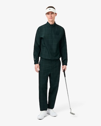 Wasserabweisende, karierte Golfhose