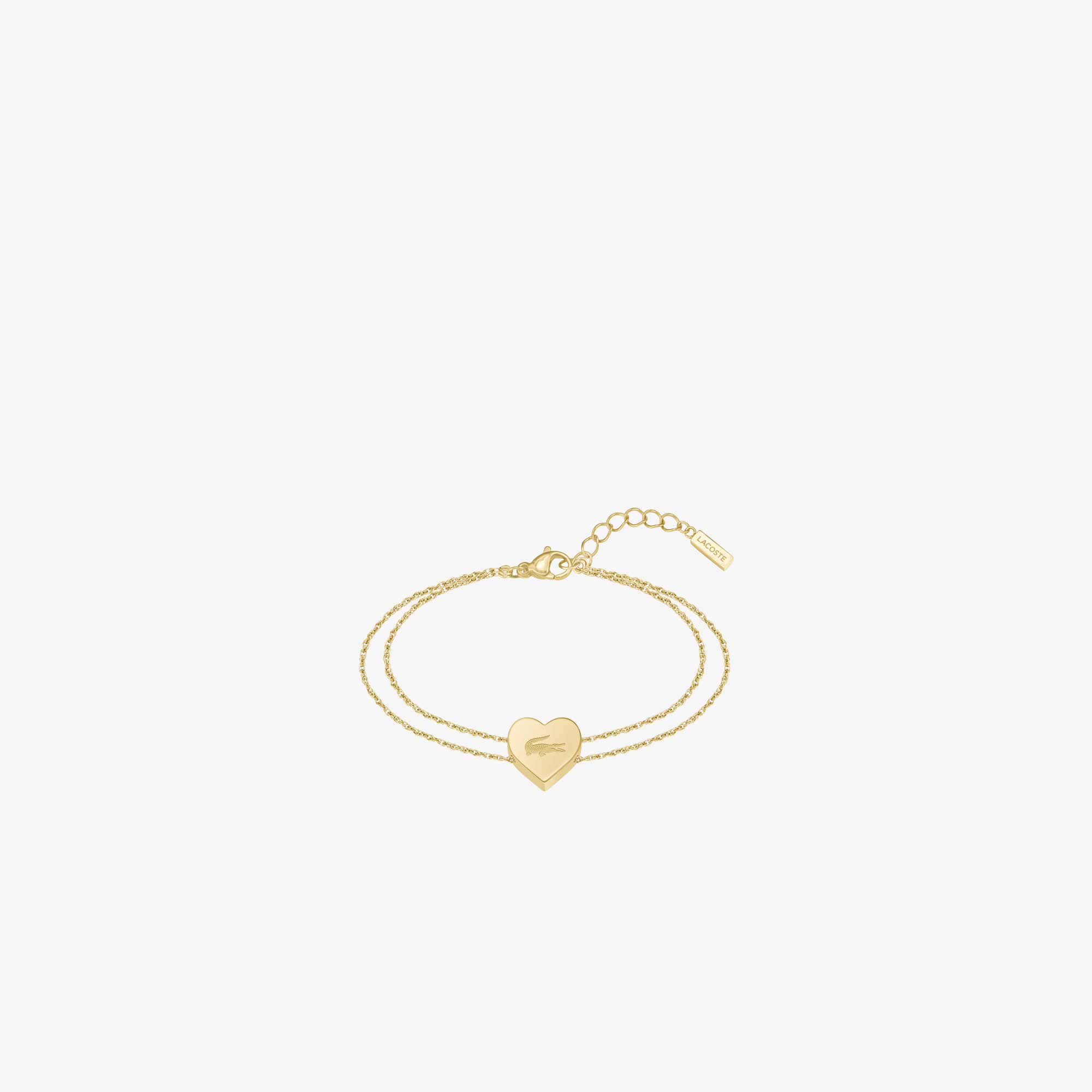 Thumbnail - Lacoste Armband Love My Croc - GOLD Size One Size