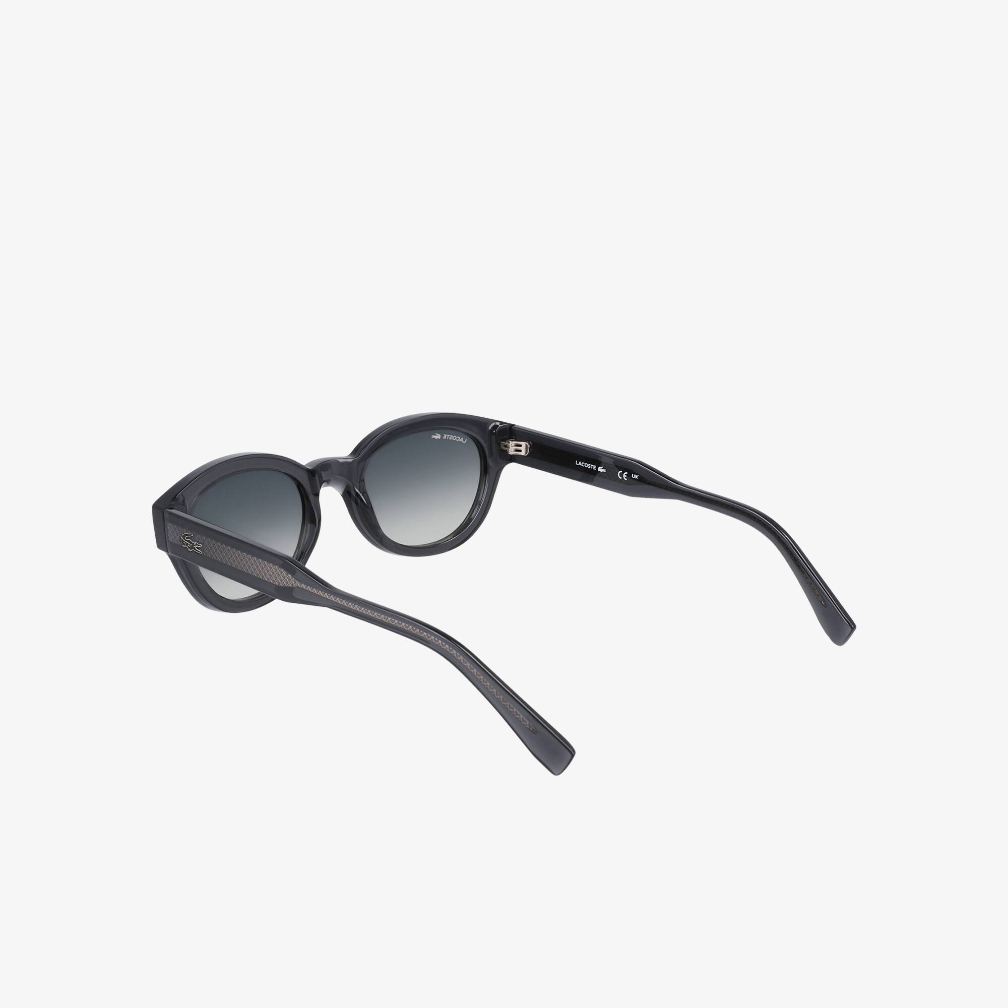 Thumbnail - Lacoste Ovale Sonnenbrille L.12.12 Trim - MATTE SILVER Size One Size