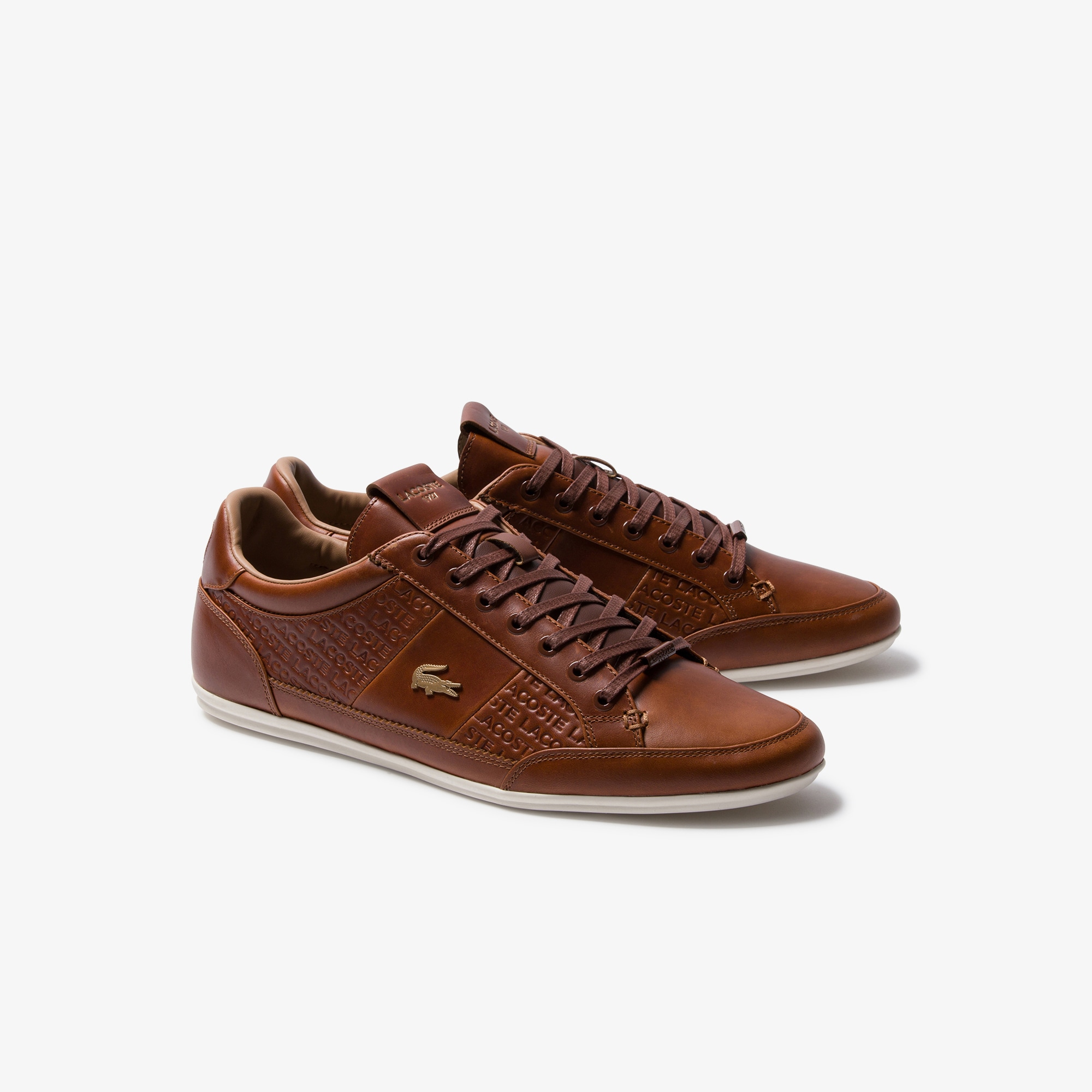 Lacoste sneaker leder clearance