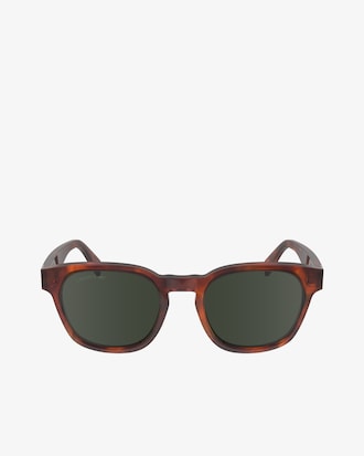 Ovale Acetat-Sonnebrille Ribbon