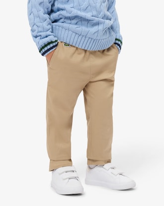 Hose aus Stretch-Baumwollgabardine