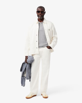 Slim Fit-Polohemd L.12.12 aus Piqué