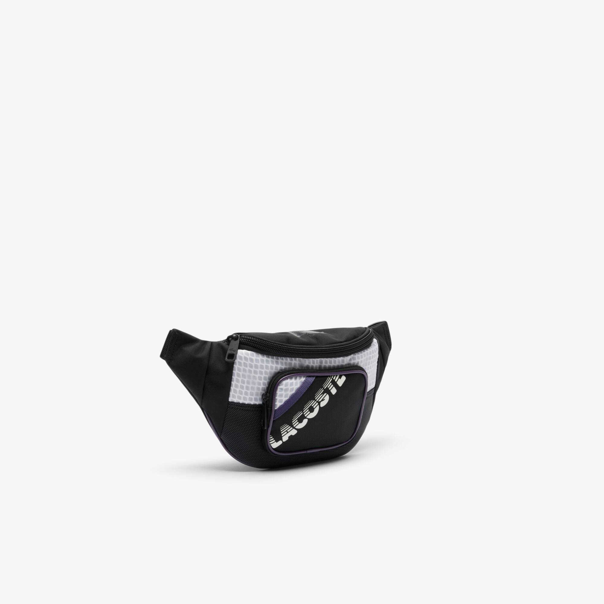 Thumbnail - Lacoste Gürteltasche Brewen - NOIR FARINE VELOURS Size One Size