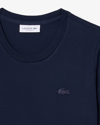 T-Shirt aus weicher Baumwolle mit Dreiviertel&auml;rmeln