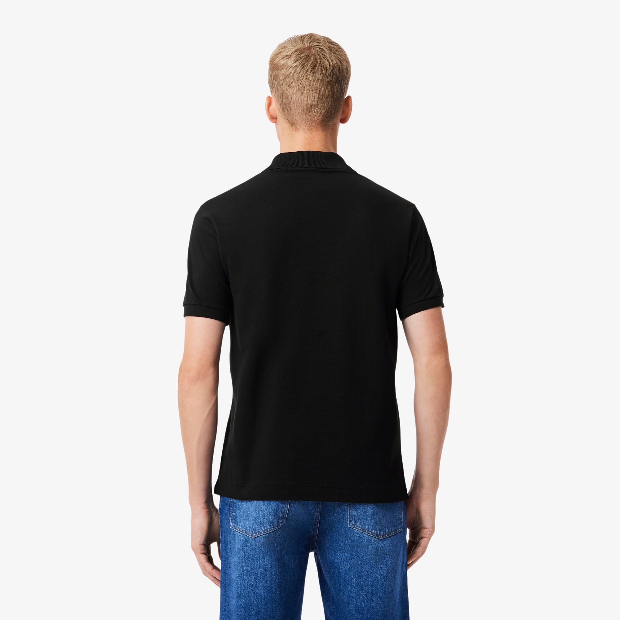 Thumbnail - Lacoste Classic Fit-Polohemd L.12.12 Original - Schwarz Size M