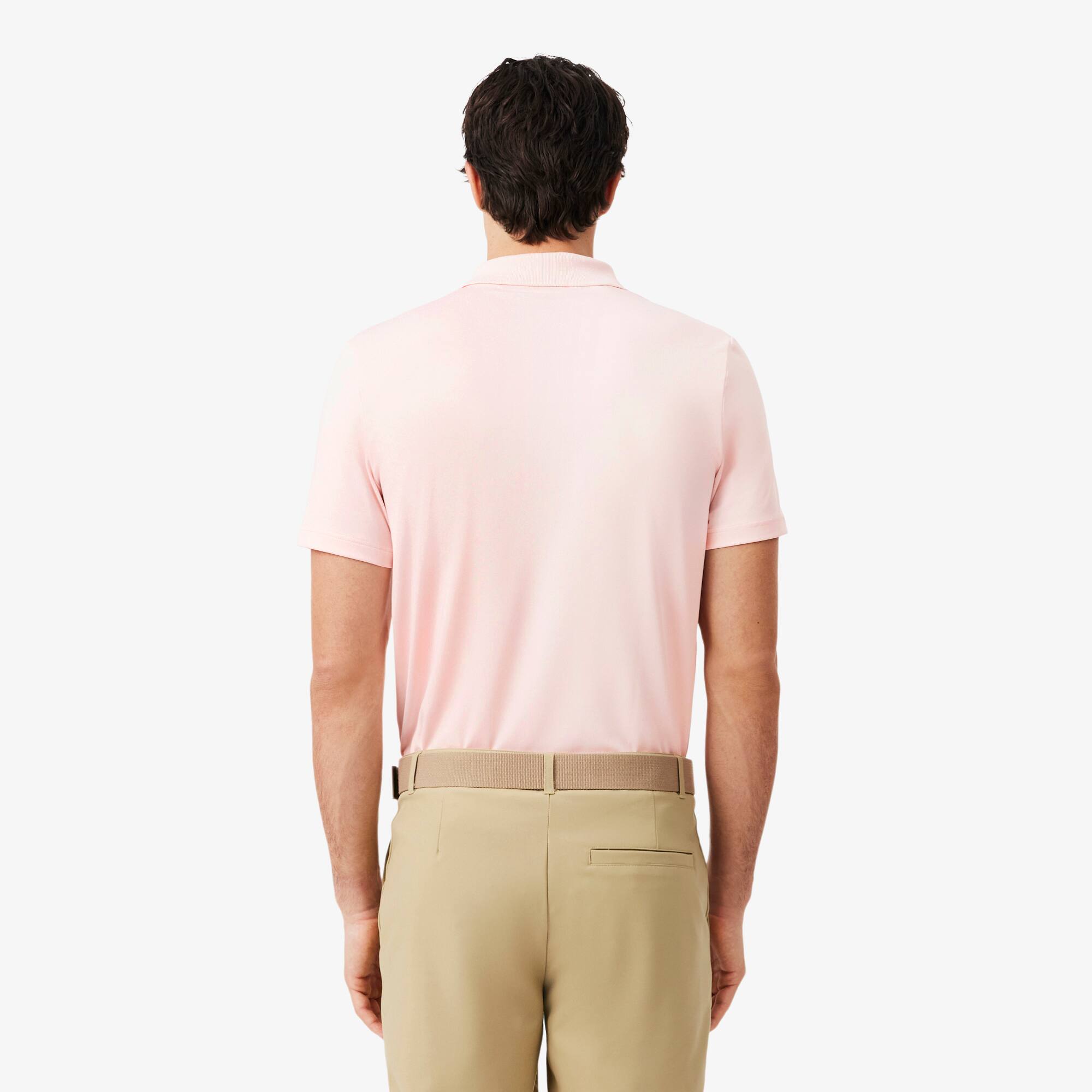 Thumbnail - Lacoste Golf-Polohemd aus Stretch mit Ultra-Dry-Technologie - Hellrosa Size 4XL