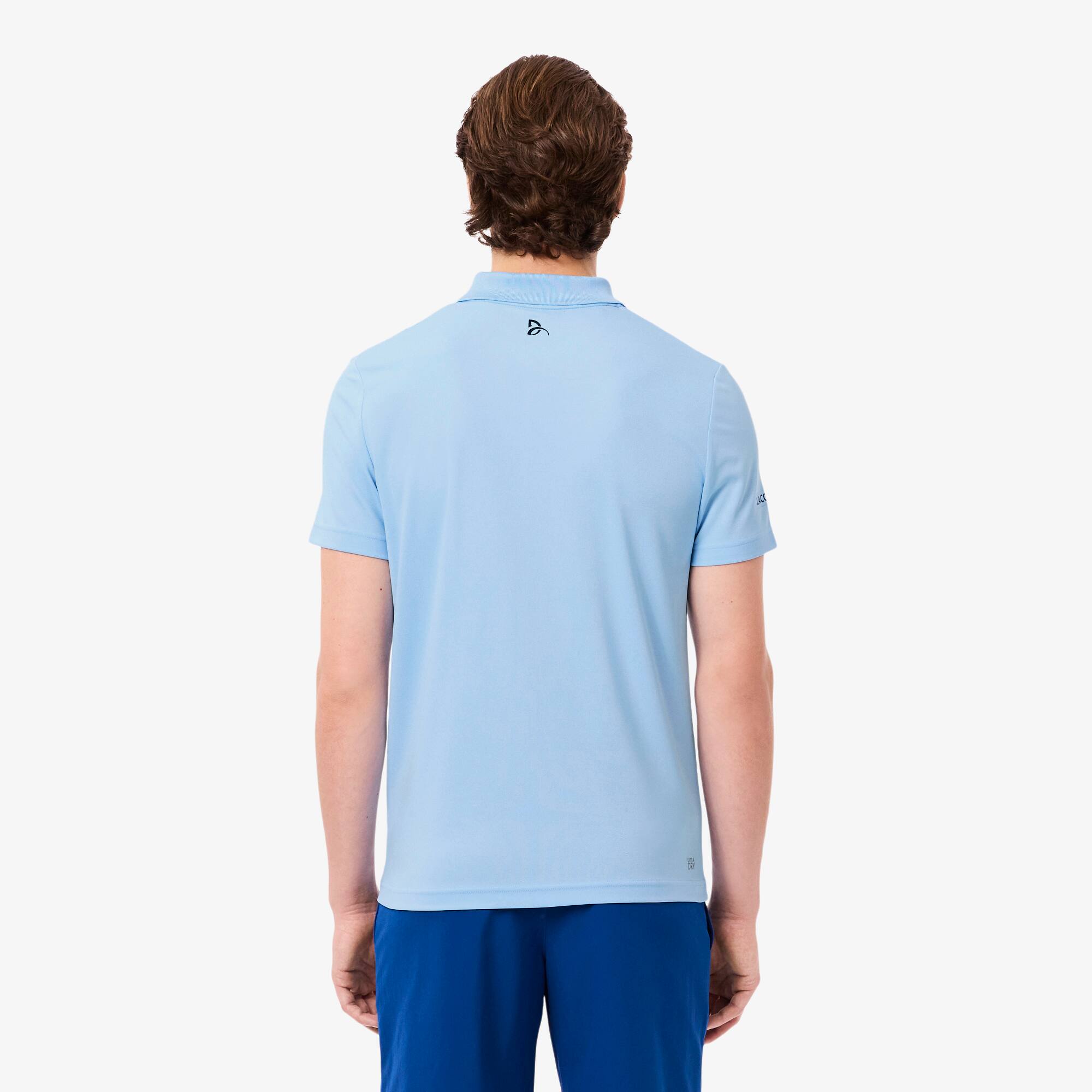 Thumbnail - Lacoste Polohemd Lacoste Tennis x Novak Djokovic - Pastellblau Size 3XL