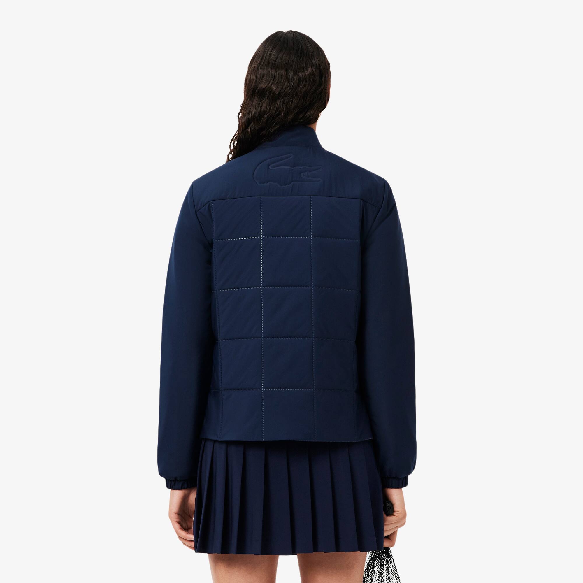 Thumbnail - Lacoste Wasserabweisende Golfjacke mit UV-Schutz - Navy Blau Size 40